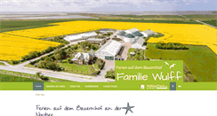 Desktop Screenshot of familie-wulff.de